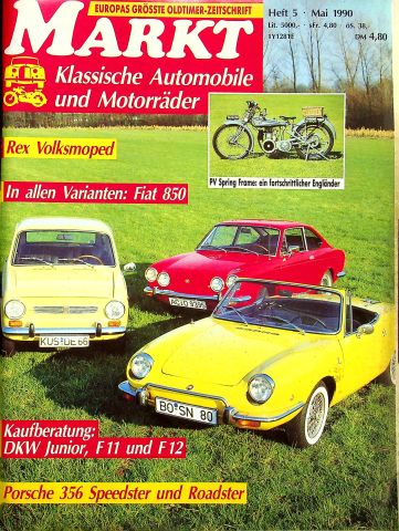 Deckblatt Oldtimer Markt (05/1990)